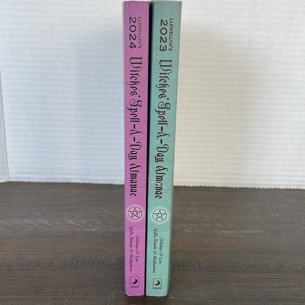 NEW 2 Book Set Llewellyn's Witches Spell-A-day Almanac 2023 & 2024 - Picture 6 of 7